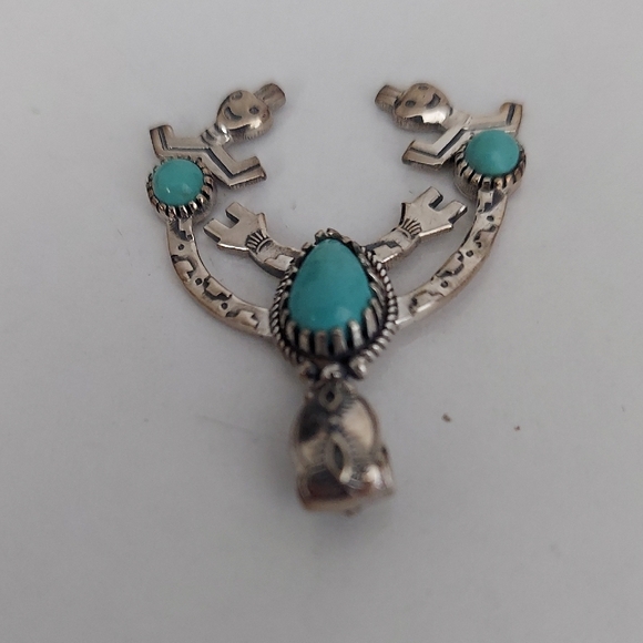 Tahoe Nevada Turquoise Pendant - Picture 3 of 6